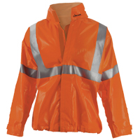 J162 310DH Utili-Gard&reg; FR Jacket, PVC, Large, Orange Seaboard Timber Mart