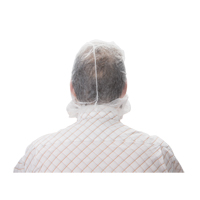 Disposable Hood, Polypropylene, White Seaboard Timber Mart