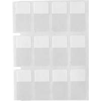 Core Series Self-Laminating Wire & Cable Labels, Vinyl, 0.5" L x 0.75" H, Clear Seaboard Timber Mart