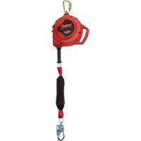 Rebel Self-Retracting Lifeline, 33', Galvanized Steel, Swivel Seaboard Timber Mart