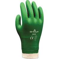 Gants enduits Atlas 600, Taille Petit/7, 9" lo, PVC, Doublure en Coton, 53-mil Seaboard Timber Mart