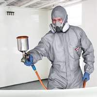 ProPlus Gard Protective Coveralls, Nylon, Medium, Grey Seaboard Timber Mart