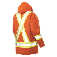 Parka de s&eacute;curit&eacute;, Orange haute visibilit&eacute;, Grand Seaboard Timber Mart