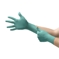 Gants NEOPRO, T-petit, N&eacute;opr&egrave;ne, 5,1 mils, Sans poudre, Vert, Classe 2 Seaboard Timber Mart