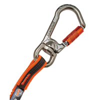Longe porte-outils &agrave; rotule et &agrave; verrouillage double Squids 3109F(x), Tendeur, Mousqueton/boucle Seaboard Timber Mart