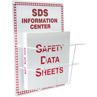 Basket-Style Aluminum Safety Data Sheet Center, English, Binders Included Seaboard Timber Mart