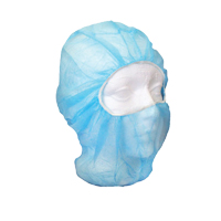 Disposable Balaclava Hood, Polypropylene, Blue Seaboard Timber Mart
