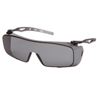 Cappture OTG Safety Glasses, Grey/Smoke Lens, Anti-Fog, ANSI Z87+/Meets/Exceeds CSA Z94.3 Seaboard Timber Mart