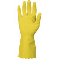 Gants ChemStop, Taille Petit/7, 12" lo, Latex, Doublure en Ouat&eacute;e, 12 mils Seaboard Timber Mart