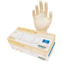 Disposable Gloves, Small, Latex, 4-mil, Powder-Free, Natural, Class 2 Seaboard Timber Mart