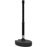 PLUS Barrier Post Set Receiver, 42" High, Black Seaboard Timber Mart