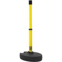PLUS Barrier Post Set Receiver, 42" High, Yellow Seaboard Timber Mart