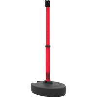 PLUS Barrier Post Set Receiver, 42" High, Red Seaboard Timber Mart