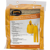 577 V&ecirc;tements imperm&eacute;ables 3 morceaux, Polyester/PVC, 5T-Grand, Jaune Seaboard Timber Mart