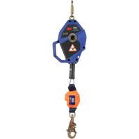 Cordage de s&eacute;curit&eacute; autor&eacute;tractable avec verrouillage intelligent, 20', Acier galvanis&eacute;, Pivotant Seaboard Timber Mart