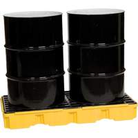 Modular Spill Platform, 30 US gal. Spill Capacity, 51.5" x 26.25" x 6.5" Seaboard Timber Mart