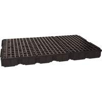 Modular Spill Platform, 88 US gal. Spill Capacity, 51.5" x 78.25" x 6.5" Seaboard Timber Mart