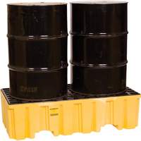 Spill Containment Pallet, 66 US gal. Spill Capacity, 26.25" x 51" x 13.75" Seaboard Timber Mart