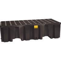 Spill Containment Pallet, 66 US gal. Spill Capacity, 26.25" x 51" x 13.75" Seaboard Timber Mart