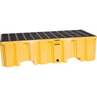 Spill Containment Pallet, 66 US gal. Spill Capacity, 26.25" x 51" x 13.75" Seaboard Timber Mart