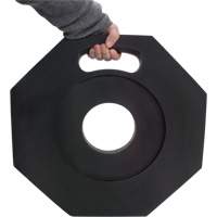 Rubber Base for Premium Delineator Posts, 12 lbs. Seaboard Timber Mart