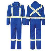 Nomex&reg;Essential 6 oz. Deluxe Coveralls, Size 34, Royal Blue Seaboard Timber Mart