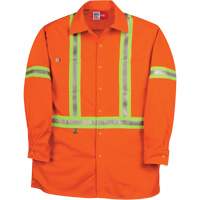 Westex UltraSoft&reg; Industrial Work Shirt, Small, Orange Seaboard Timber Mart