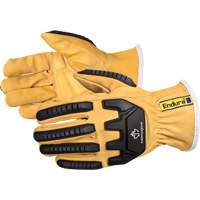 Endura&reg; Anti-Impact Driver's Gloves, Small, Grain Goatskin Palm Seaboard Timber Mart
