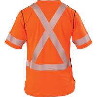 T-shirt &agrave; manches courtes haute visibilit&eacute; Polartec Power Grid, Polyester, Petit, Orange Seaboard Timber Mart