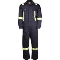 Westex UltraSoft&reg; Deluxe Coveralls with Reflective Material, Size 36, Navy Blue, 8.7 cal/cm² Seaboard Timber Mart