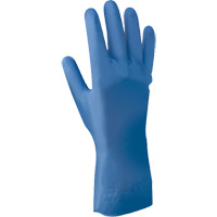 Gants r&eacute;sistants aux produits chimiques de s&eacute;rie 707FL, Taille Moyen/8, 12" lo, Nitrile, Doublure en Ouat&eacute;e, 11 mils Seaboard Timber Mart