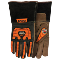 Gants 5785G Shock Trooper, T-petit, Paume en Ch&egrave;vre, Poignet Manchette Seaboard Timber Mart