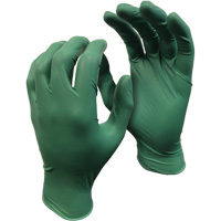 5559PF Green Monkey Gloves, Small, Nitrile, 4-mil, Powder-Free, Green Seaboard Timber Mart