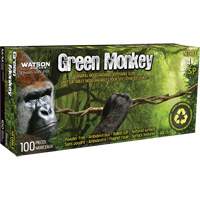 5559PF Green Monkey Gloves, Small, Nitrile, 4-mil, Powder-Free, Green Seaboard Timber Mart
