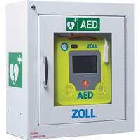 Standard Surface-Mounted AED Wall Cabinet, Zoll AED 3 For, Non-Medical Seaboard Timber Mart