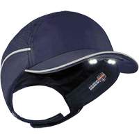 Casque antichocs l&eacute;ger avec lampe DEL 8965 Skullerz, Bleu marin Seaboard Timber Mart