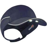 Casque antichocs l&eacute;ger avec lampe DEL 8965 Skullerz, Bleu marin Seaboard Timber Mart