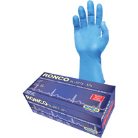 Blurite XPL Examination Gloves, Small, Nitrile, 8-mil, Powder-Free, Blue, Class 2 Seaboard Timber Mart