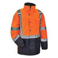 Parka thermique GloWear 8384 de Type R, Orange haute visibilit&eacute;, Grand Seaboard Timber Mart