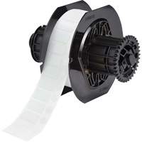 B33 Series Chemical Resistant Laboratory & Vial Top Labels, Polyester, 1" L x 0.5" H, White Seaboard Timber Mart