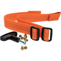 Crampons et sangles de rechange en laiton pour crampons &agrave; glace Midcleat Seaboard Timber Mart