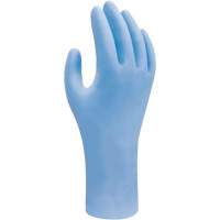 Gants jetables biod&eacute;gradable, T-petit, Nitrile, 2,5 mils, Sans poudre, Bleu Seaboard Timber Mart
