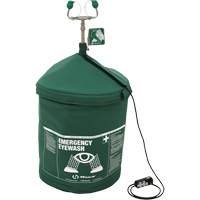 Portable Tempered Emergency Eyewash, Pressurized, 15 gal. Capacity, Meets ANSI Z358.1 Seaboard Timber Mart