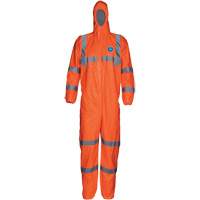 HV High Visibility Coveralls with Hood, Small, Orange, Tyvek&reg; 500 Seaboard Timber Mart