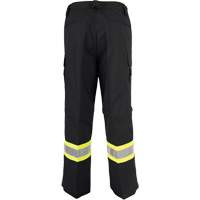 Pantalons ventil&eacute;s haute visibilit&eacute; toutes saisons, Poly-coton, 50, Noir Seaboard Timber Mart