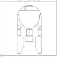 Adaptateur de casque de s&eacute;curit&eacute; pour serre-t&ecirc;tes VeriShield de Howard Leight Seaboard Timber Mart