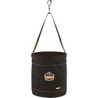 Arsenal&reg; 5970 Swiveling Hook Hoist Bucket, Nylon, 12.5" Dia. x 15" H, 100 lbs. Load Rating Seaboard Timber Mart
