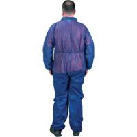 Coveralls, Medium, Blue, Polypropylene Seaboard Timber Mart