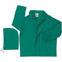 Imperm&eacute;able avec limite dinflammabilit&eacute; Dominator, Polyester/PVC, Grand, Vert Seaboard Timber Mart