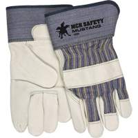 Gants dajusteur Mustang, Grand, Paume en Cuir fleur de vache, Doublure en Molleton Seaboard Timber Mart